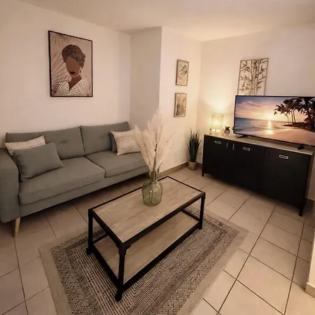 T2 Cosy & Lumineux Avec Clim Et Wifi 公寓 佩皮尼昂