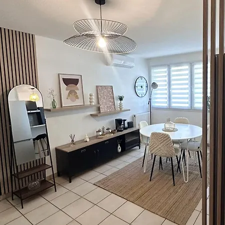 T2 Cosy & Lumineux Avec Clim Et Wifi 公寓 佩皮尼昂